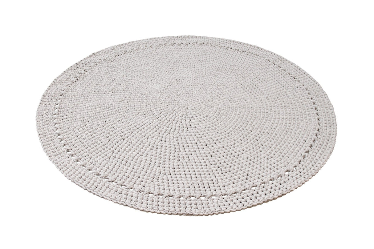 Crochet Rug NEBO | OATMEAL