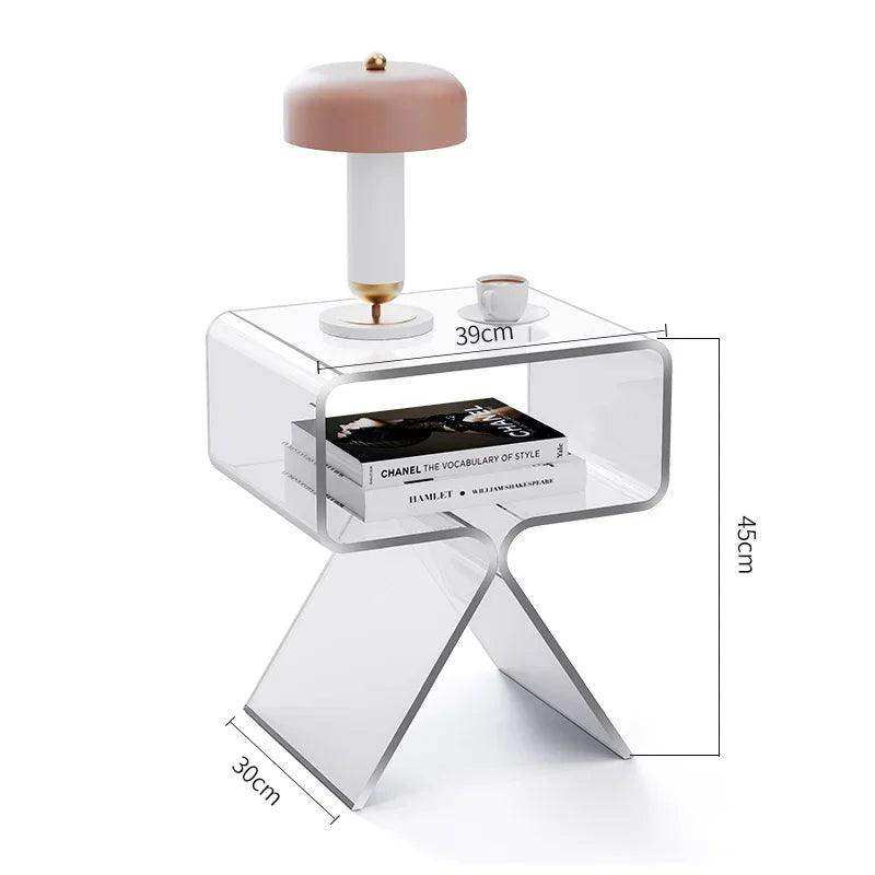 Crystal Acrylic Side Table