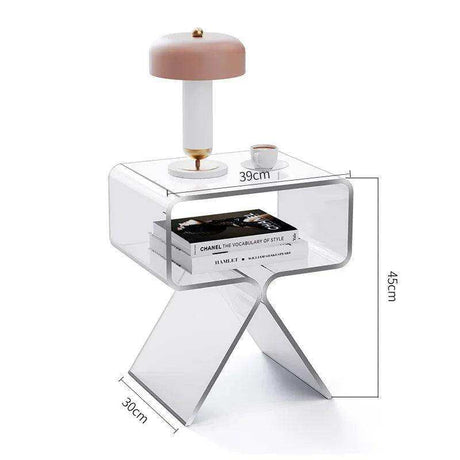 Crystal Acrylic Side Table