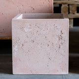Cubrosa | Blushstone – 100cm XXL Concrete Square Planter – 782L Block Plant Pot