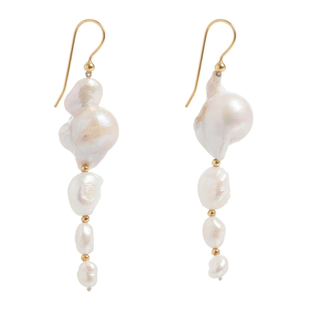 Large Baroque Pearl Drops