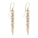 Delicate Gold Pearl Drops