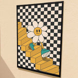 Daisy Steps Print