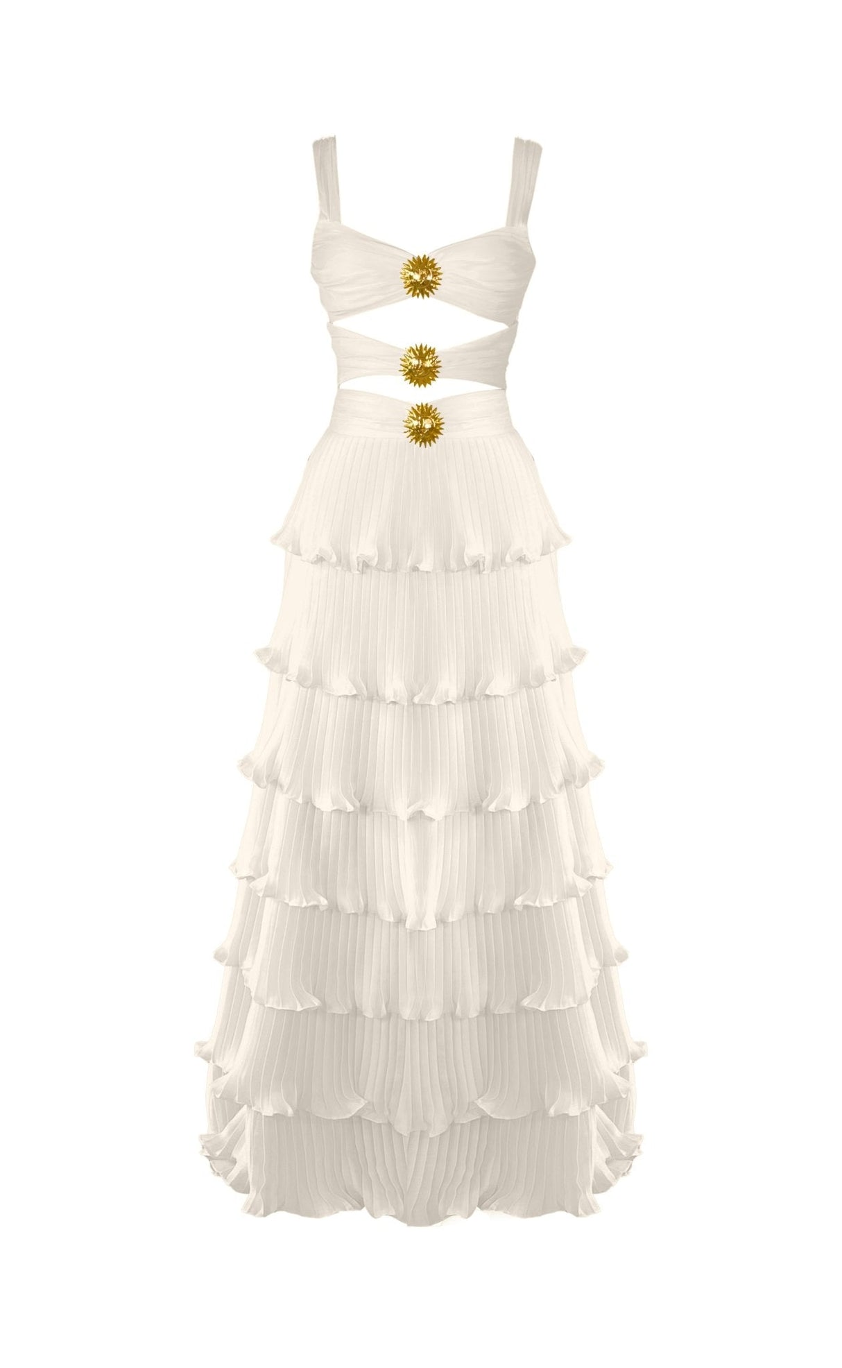 Devin Dress - White