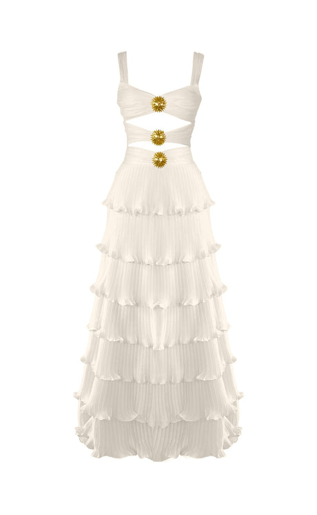 Devin Dress - White