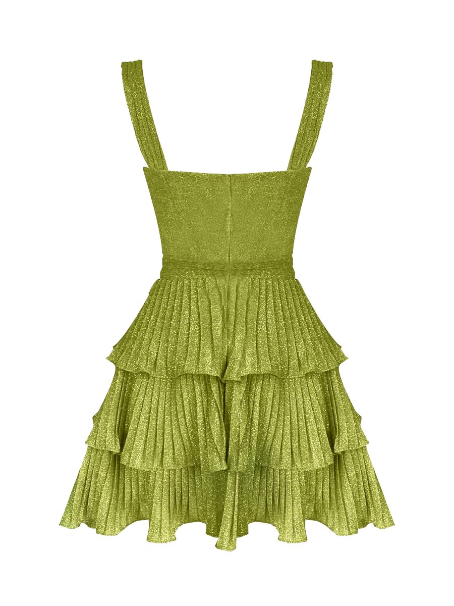 Devin Short Mermaid - Olive Green