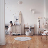 Crochet Doily Rug | BEIGE