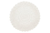 Crochet Doily Rug | IVORY