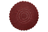 Crochet Doily Rug | TERRACOTTA