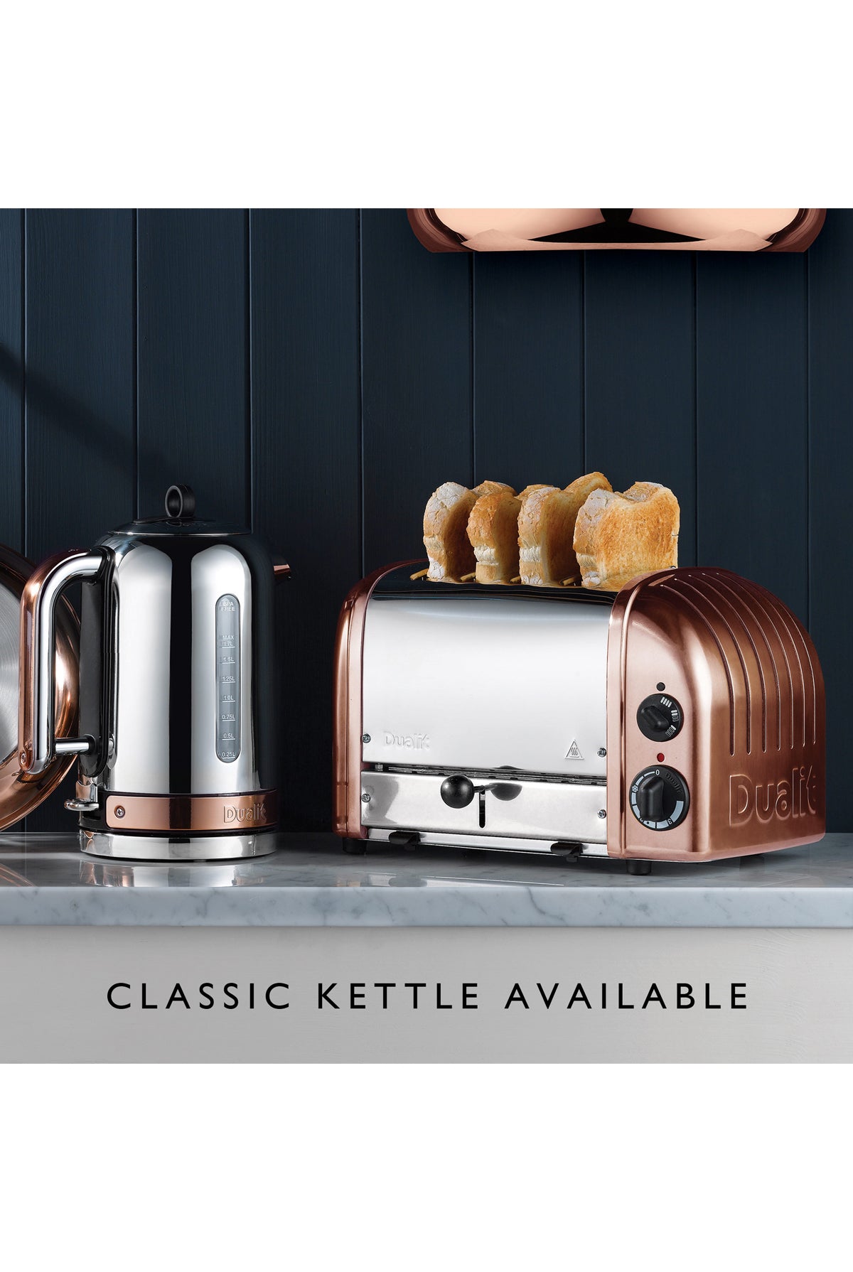 4 Slice Classic Toaster - Copper