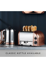 4 Slice Classic Toaster - Copper