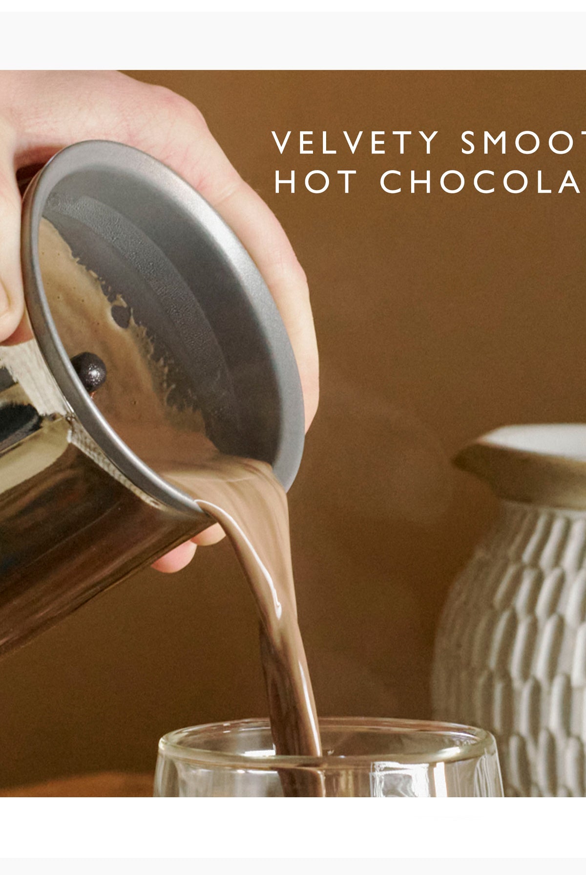 Cocoatiser Hot Chocolate Maker - Chrome