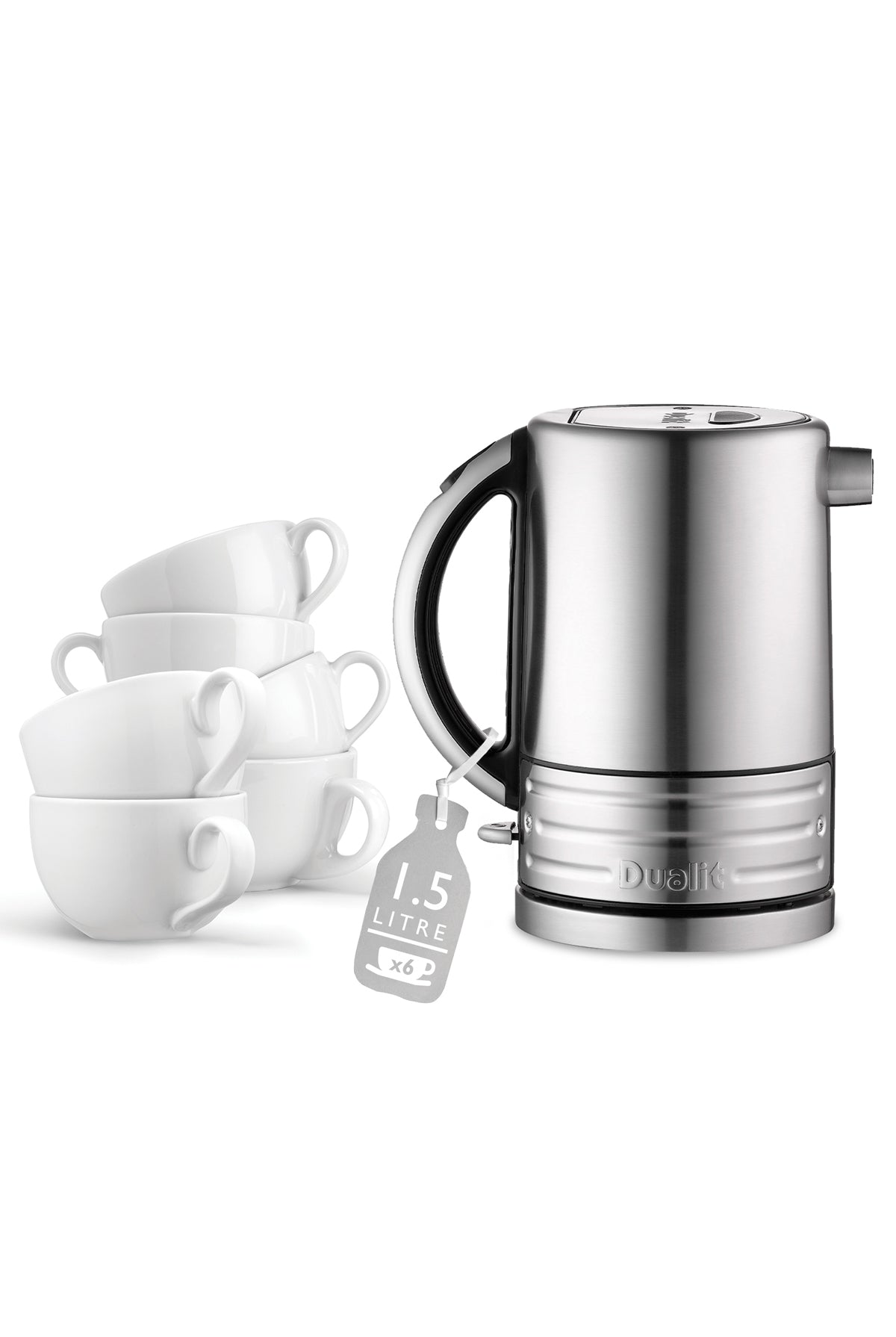 Architect Kettle -  Black and Stainless Steel