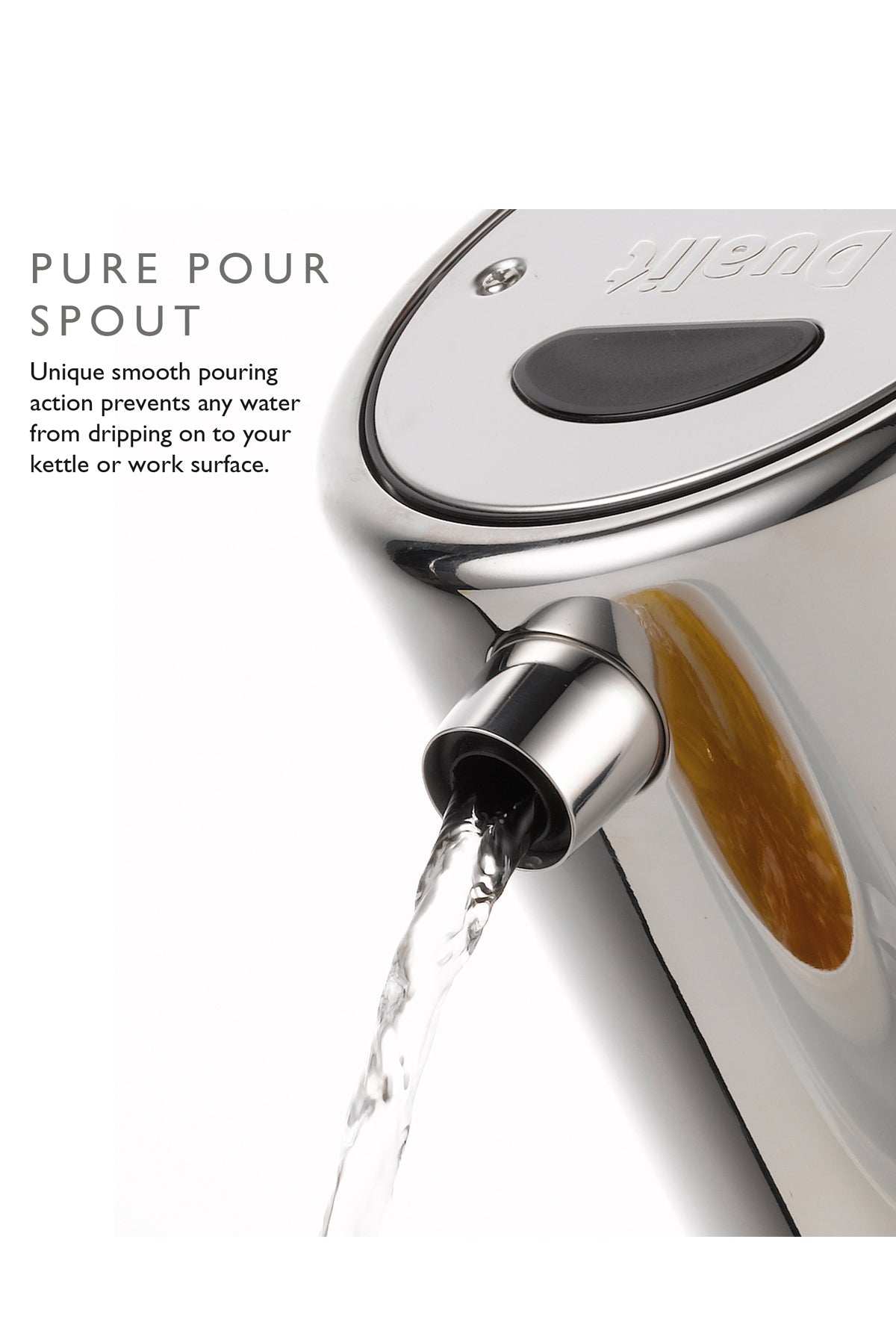 Architect Kettle -  Black and Stainless Steel