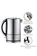 Architect Kettle -  Black and Stainless Steel