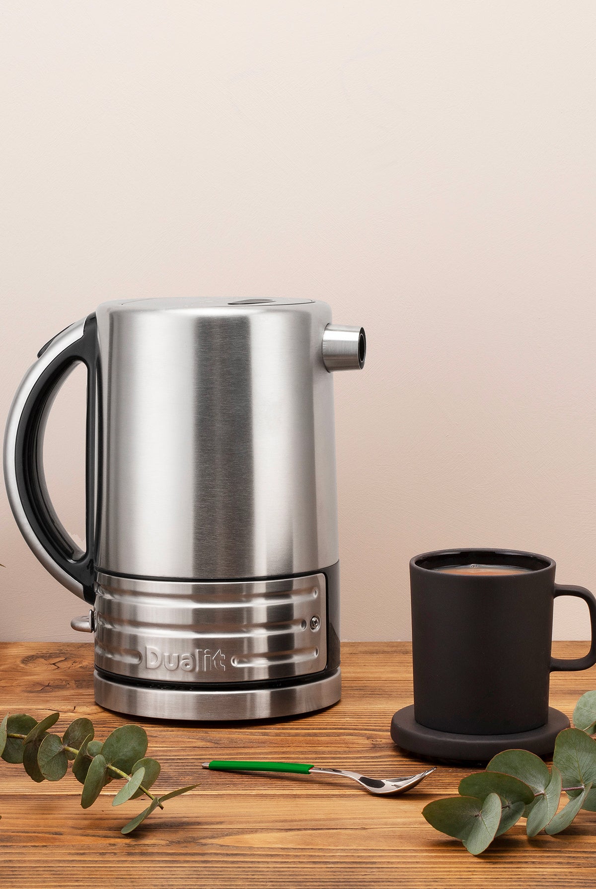 Architect Kettle -  Black and Stainless Steel