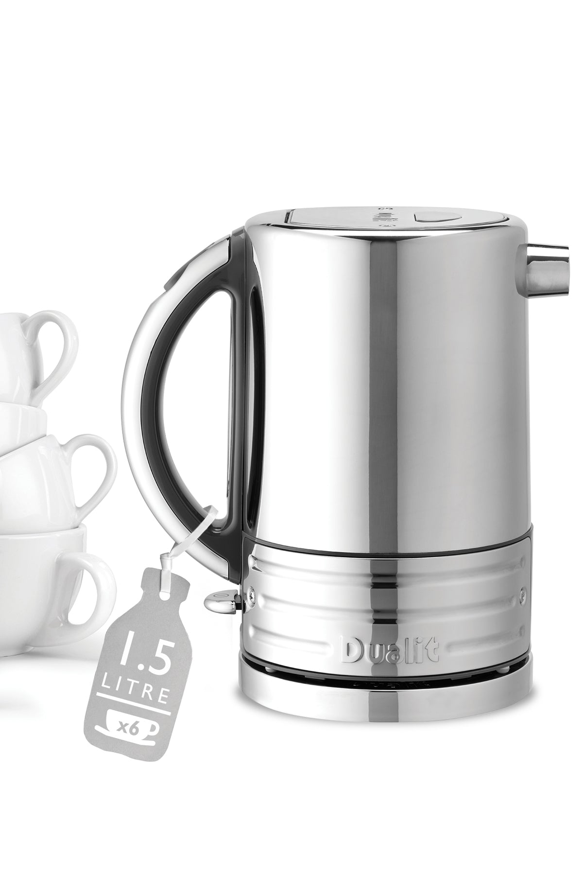 Architect Kettle -  Grey and Stainless Steel