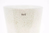 CONIC Vase - WHITE with BUBBLES by DutZ