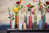 CYLINDER Vase - H25 D6.5 cm - WHITE Colour by DutZ