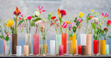 CYLINDER Vase - H25 D6.5 cm - NEWGREY Colour by DutZ