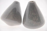 TUMBLING VASE - H12 D10 cm - GREY