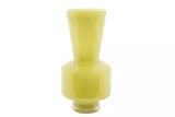 Glass Vase Shani - Chartreuse