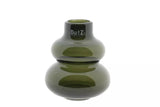 VASE SKRZYSZOW S- H16 D14 cm - SMOKE