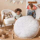 MINICAMP Kid's Floor Cushion in Forest Animal Pattern
