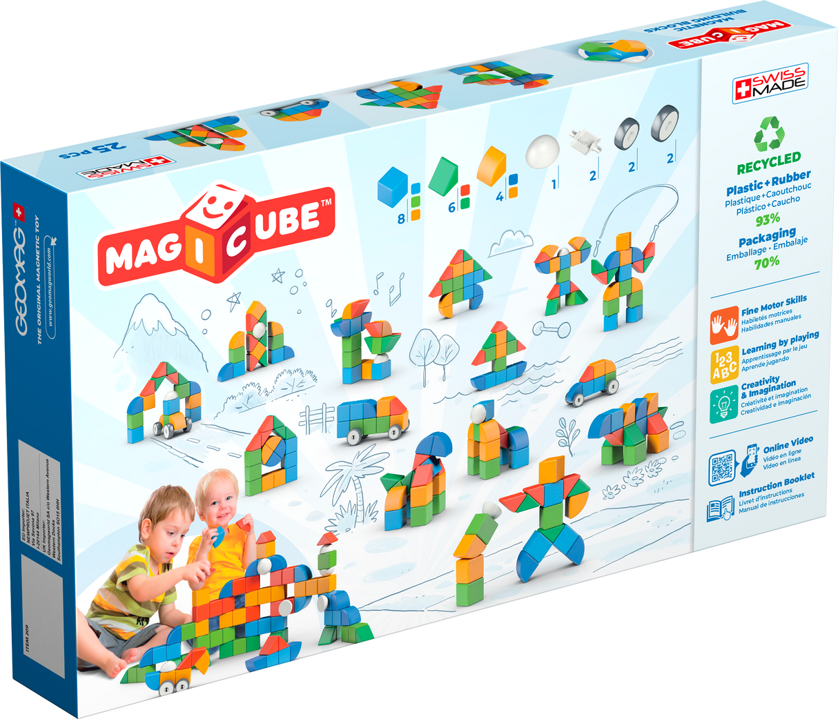 Geomag Magicube Little World Set 25 Pieces