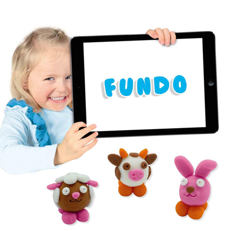FunDo Dough - Farm Animals (3x90g-1x40g)