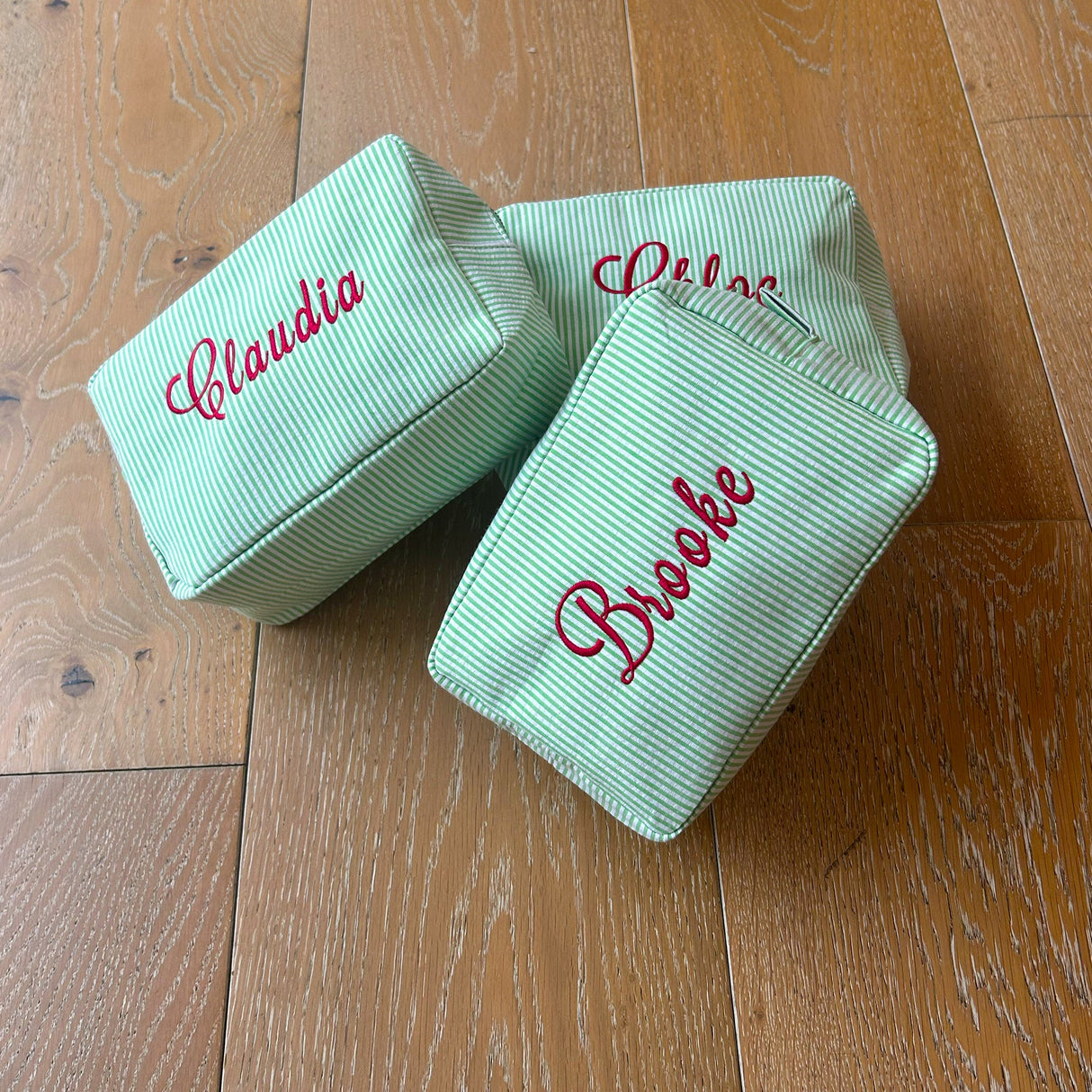 Monogramed Make Up Bag