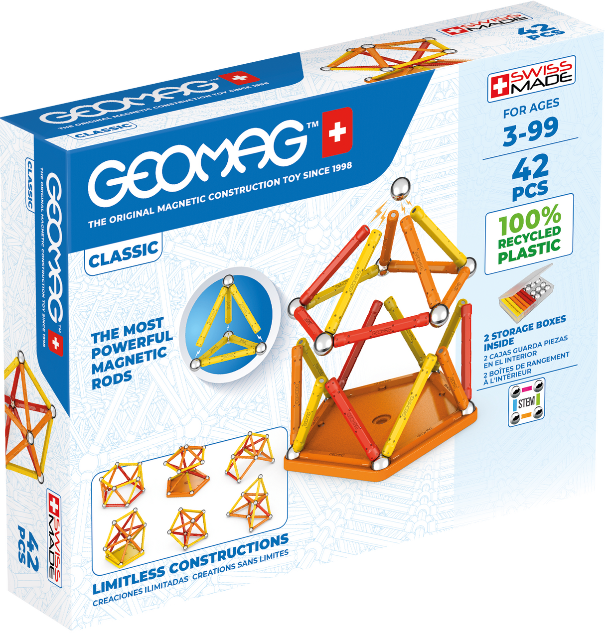 Geomag Classic 42 Pieces Set