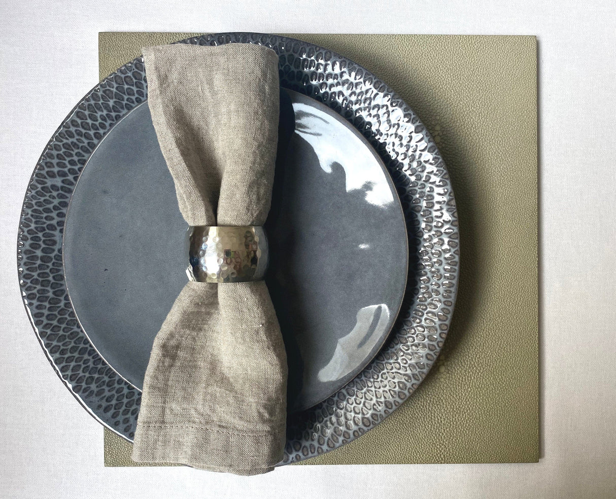 Matbox Clear - Faux Shagreen Natural