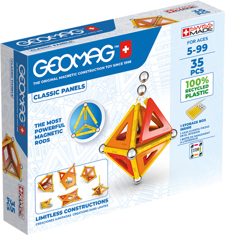 Geomag Classic Panels Recycled 35 Pieces Set
