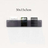 Floating Acrylic Magazine Holder