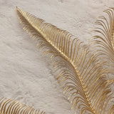 Gold Faux Fern Leaf Single Stem Floral