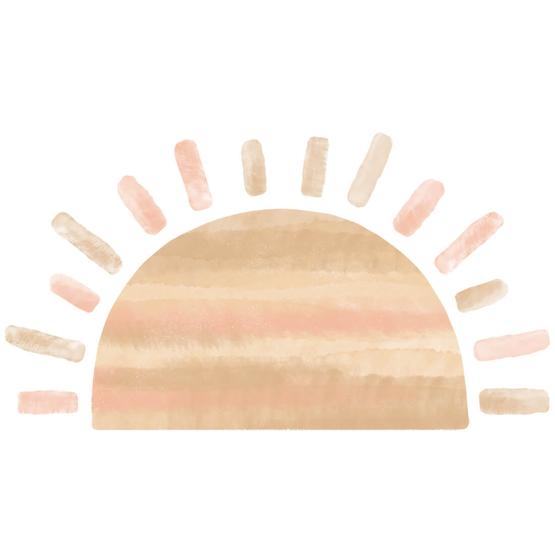 Wall Sticker | Sun Pink