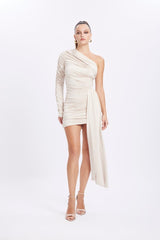 Helios Dress - San Beige