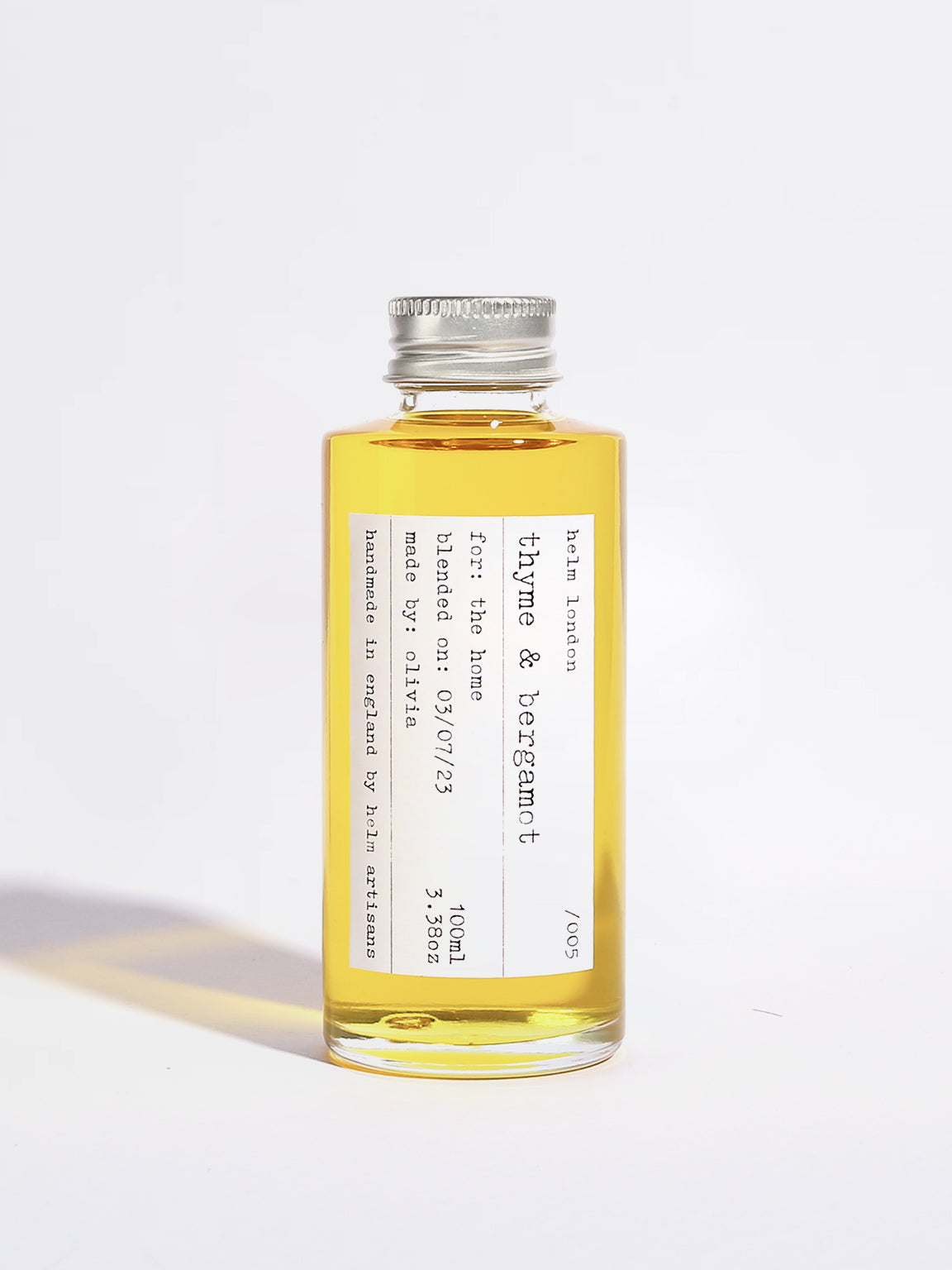 Thyme & Bergamot Ceramic Reed Diffuser - 100ml