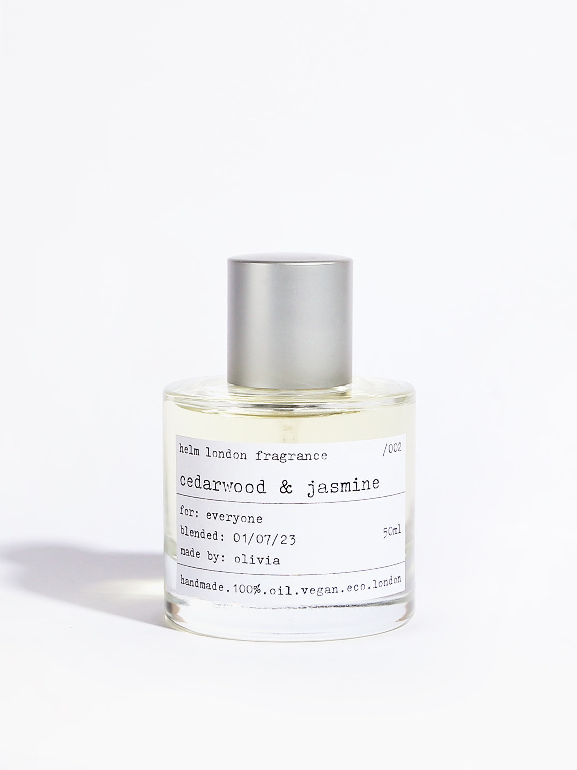 Cedarwood & Jasmine Fragrance - 50ml