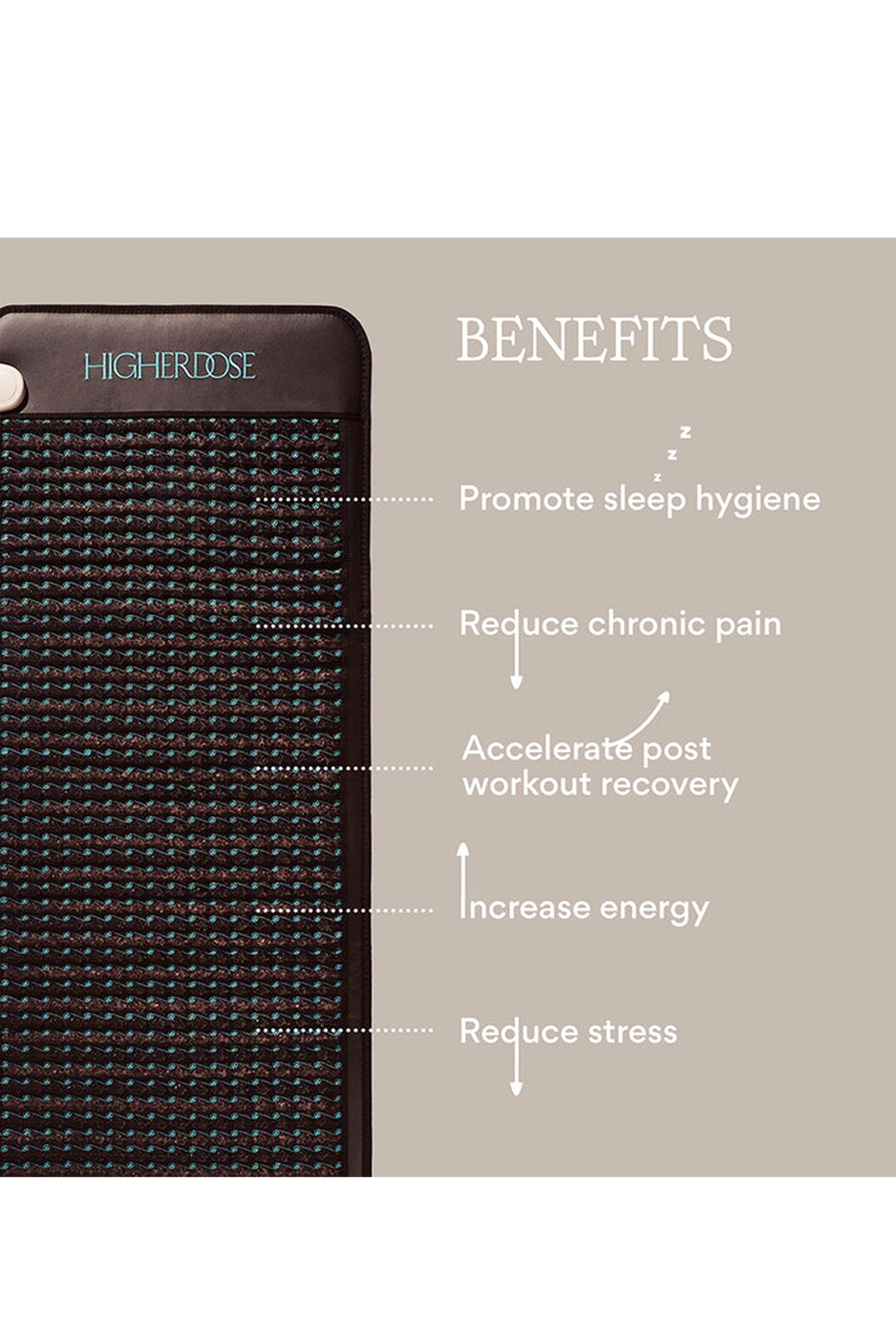 HigherDOSE INFRARED PEMF MAT