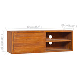 Erenda Teak Wood - 90 & 135 cm