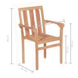 Junso Teak Wood - 40 cm