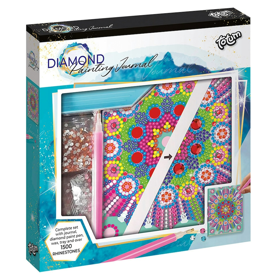 Diamond Paint Notebook Kaleidoscope Mandala