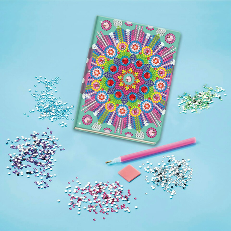 Diamond Paint Notebook Kaleidoscope Mandala