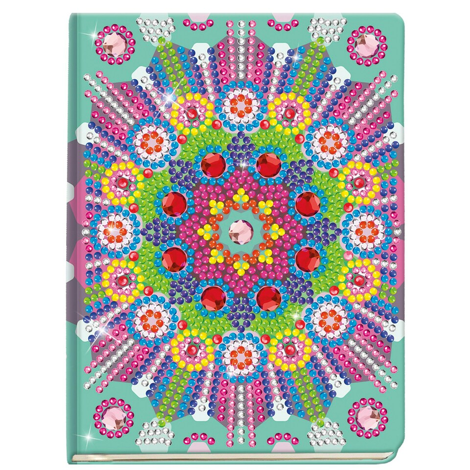 Diamond Paint Notebook Kaleidoscope Mandala