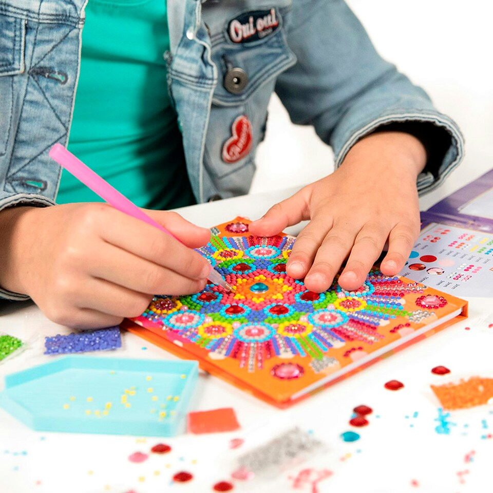 Diamond Paint Notebook Kaleidoscope Mandala
