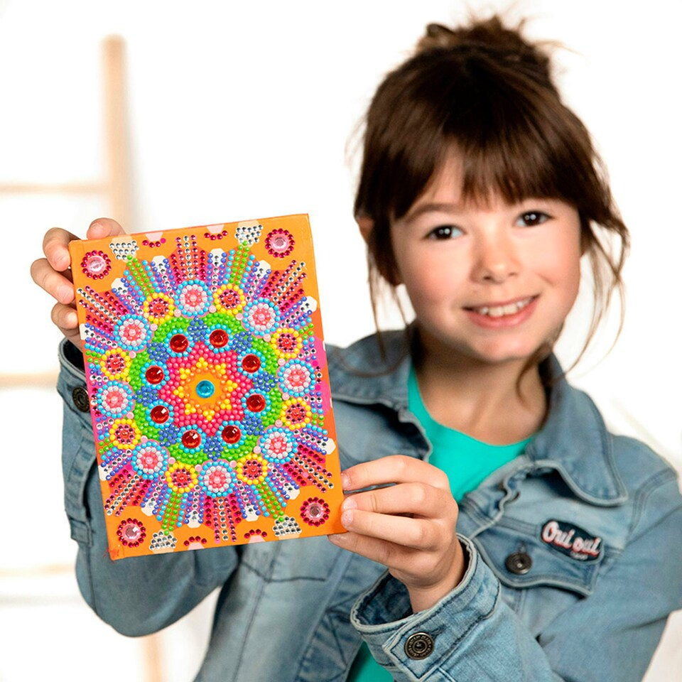 Diamond Paint Notebook Kaleidoscope Mandala
