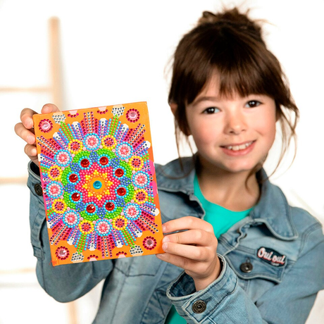 Diamond Paint Notebook Kaleidoscope Mandala