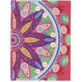 Diamond Paint Notebook Flower Mandala Pink